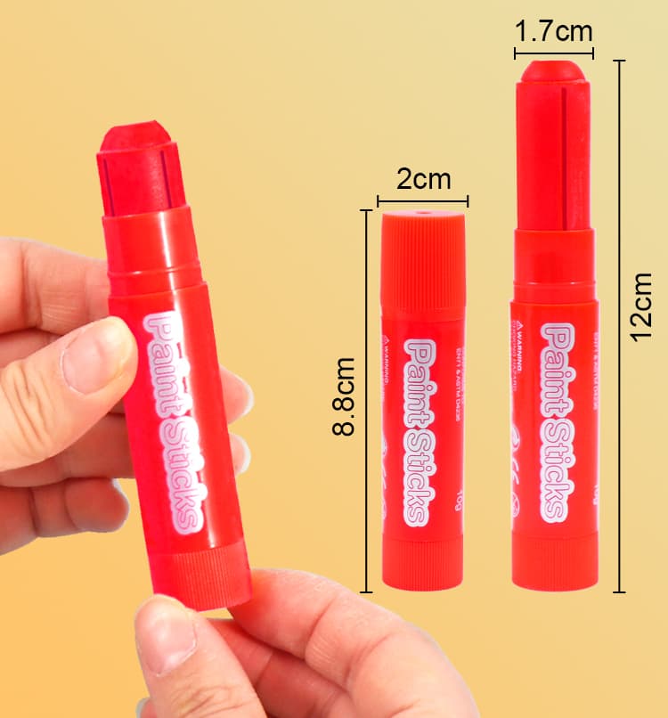6 colors Paint Sticks