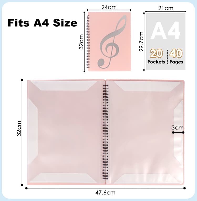 Foska Music Sheet Folder