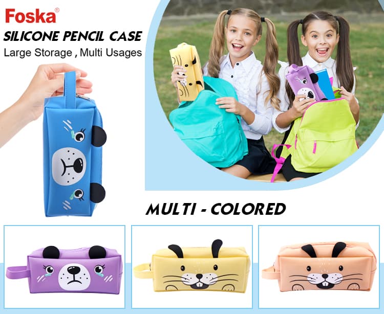 Silica Gel Pencil Bag Silica Gel Pencil Bag