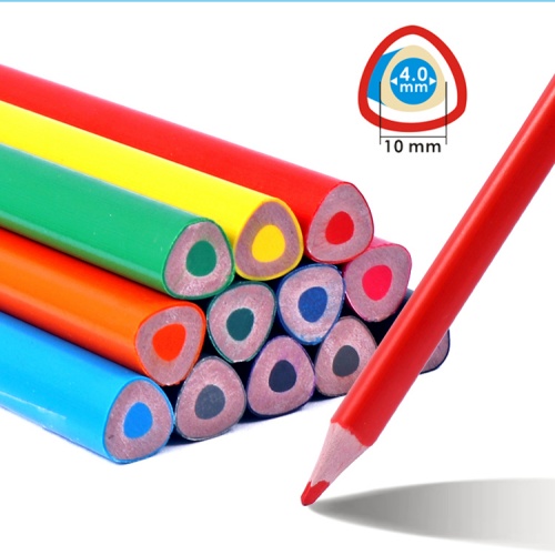 Jumbo Wood-free 12 Colors Pencil Jumbo Wood-free 12 Colors Pencil