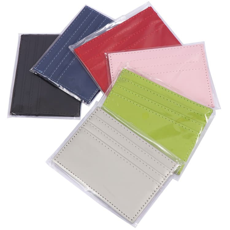 different colors card holder