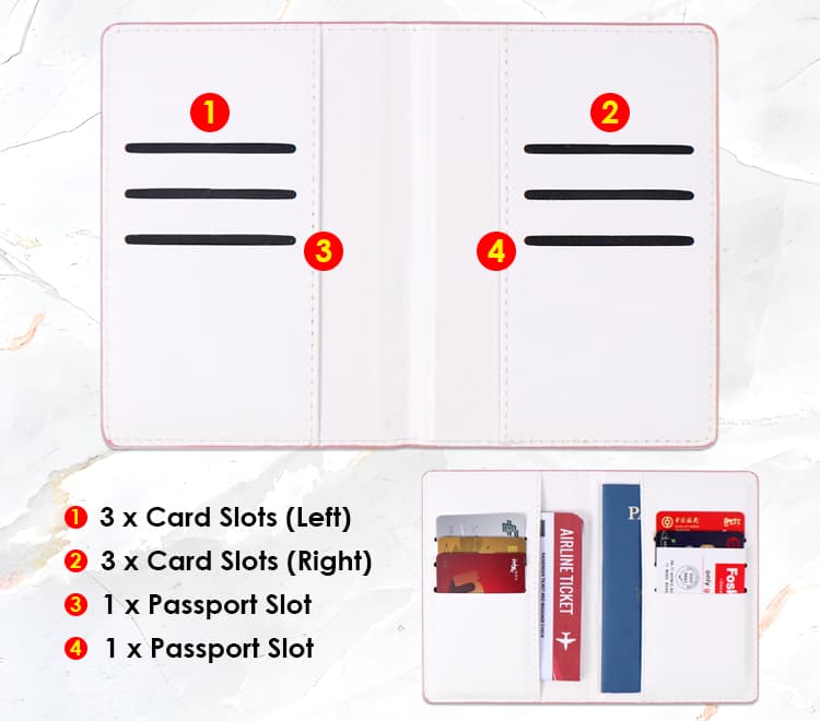Pu Leather Passport Holder Pu Leather Passport Holder