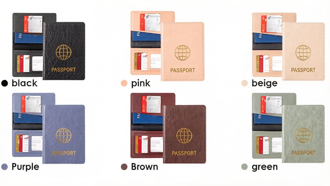 Passport Holder for Women and Men Passport Holder for Women and Men