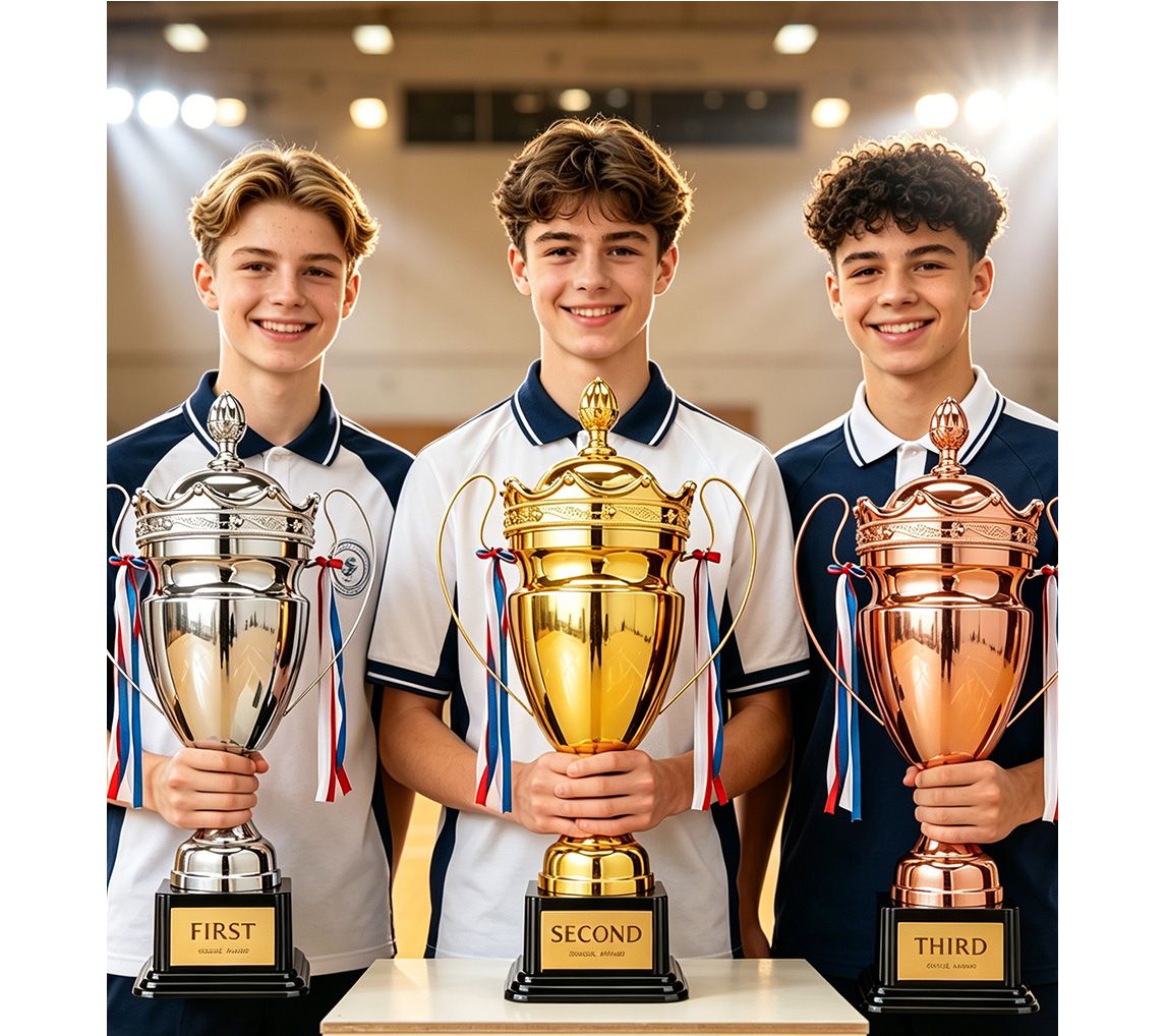 trophies for school sports meeting