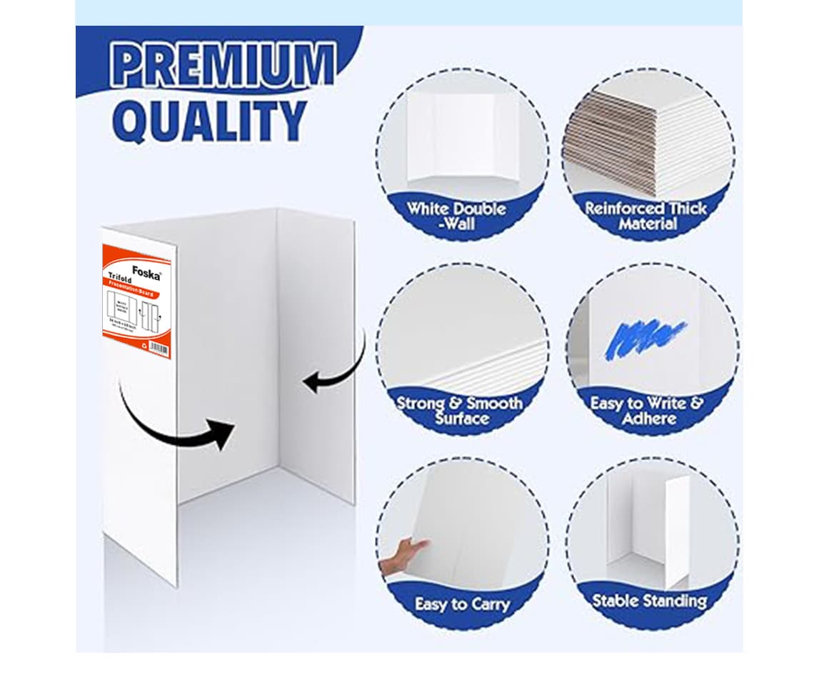 Hard Tri-Fold Poster Boards Hard Tri-Fold Poster Boards