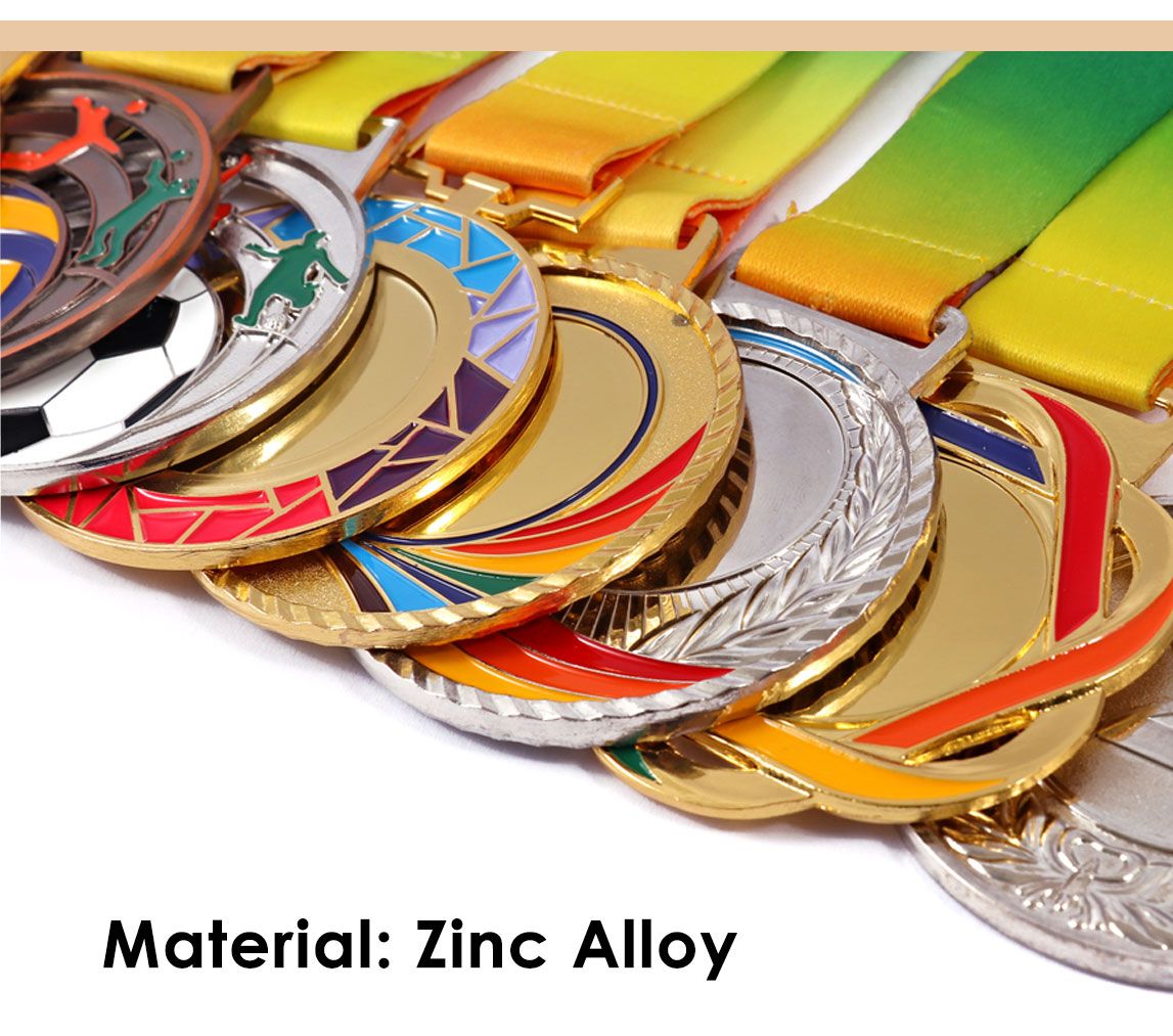 gold silver copper medal