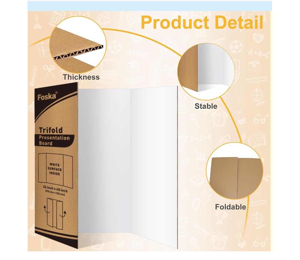 Hard Tri-Fold Poster Boards Hard Tri-Fold Poster Boards