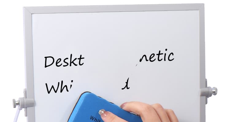 Durable Desktop Magnetic Whiteboard 