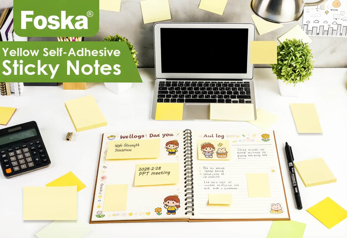 Yellow Self Adhesive Sticky Notes Yellow Self Adhesive Sticky Notes