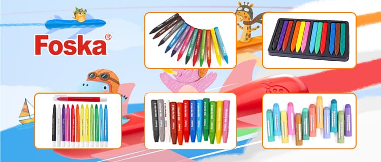 Wax Crayon Set