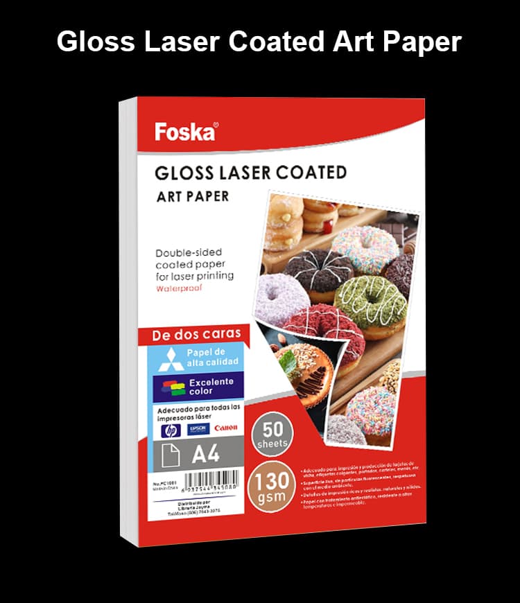 Gloss Laser Coated Art Paper Gloss Laser Coated Art Paper